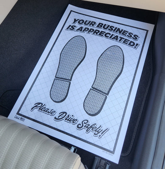 Paper Floor Mat Cover Single