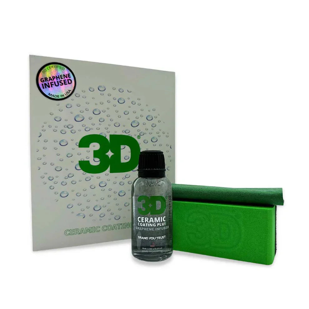 3D Ceramic Coating+ Graphene Infused 30ml (3 Year)