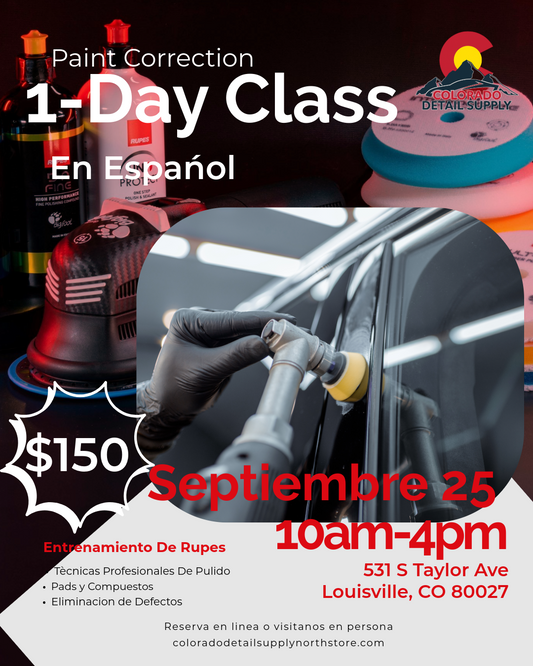 RUPES Training Spanish Course September 25th