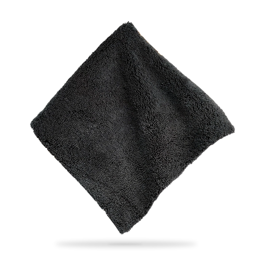 450gsm Single Microfiber Black