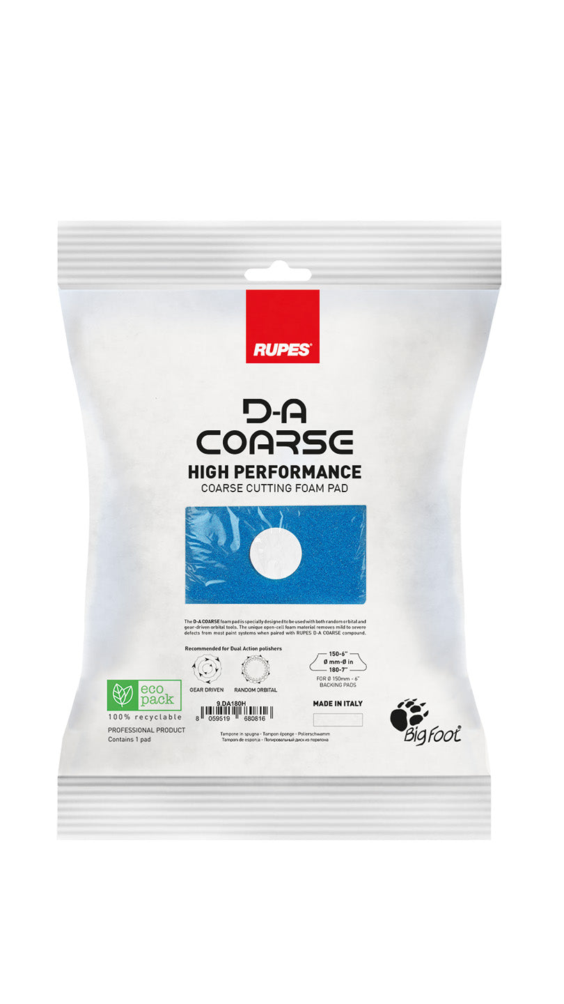 DA Coarse Cutting Foam Pad 6"