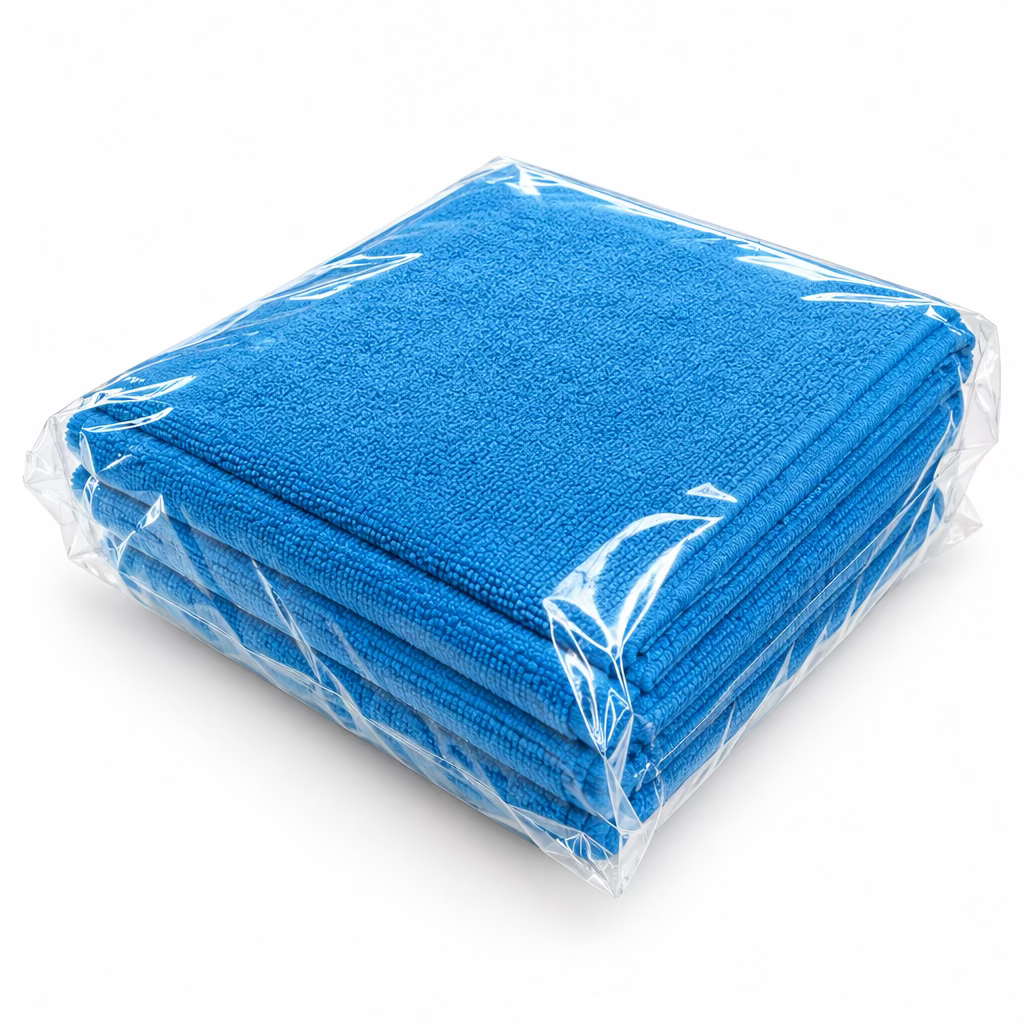 Blue Microfiber Towel 12Pk