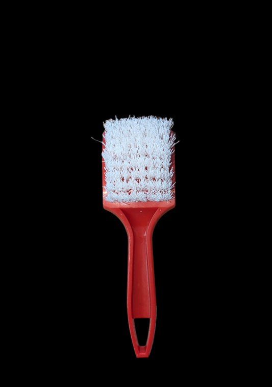 Red Nylon Whitewall & Tire Brush  - 3/4" Bristle