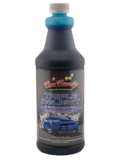 Triple Delight Blue Colored Snow Foam Polish 32oz