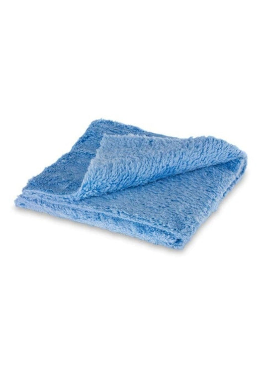 Blue Edgeless 16x16 Deluxe Detailing Towel 4PK