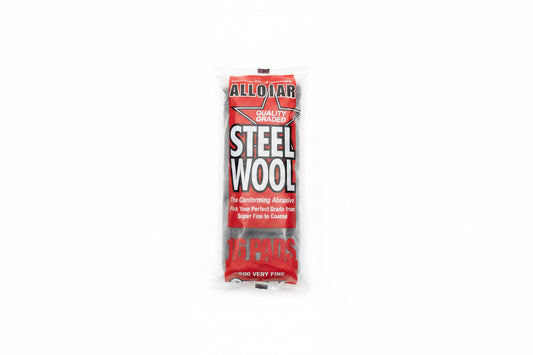 Single "00 Steel Wool Sleeve Very Fine 16 Pad