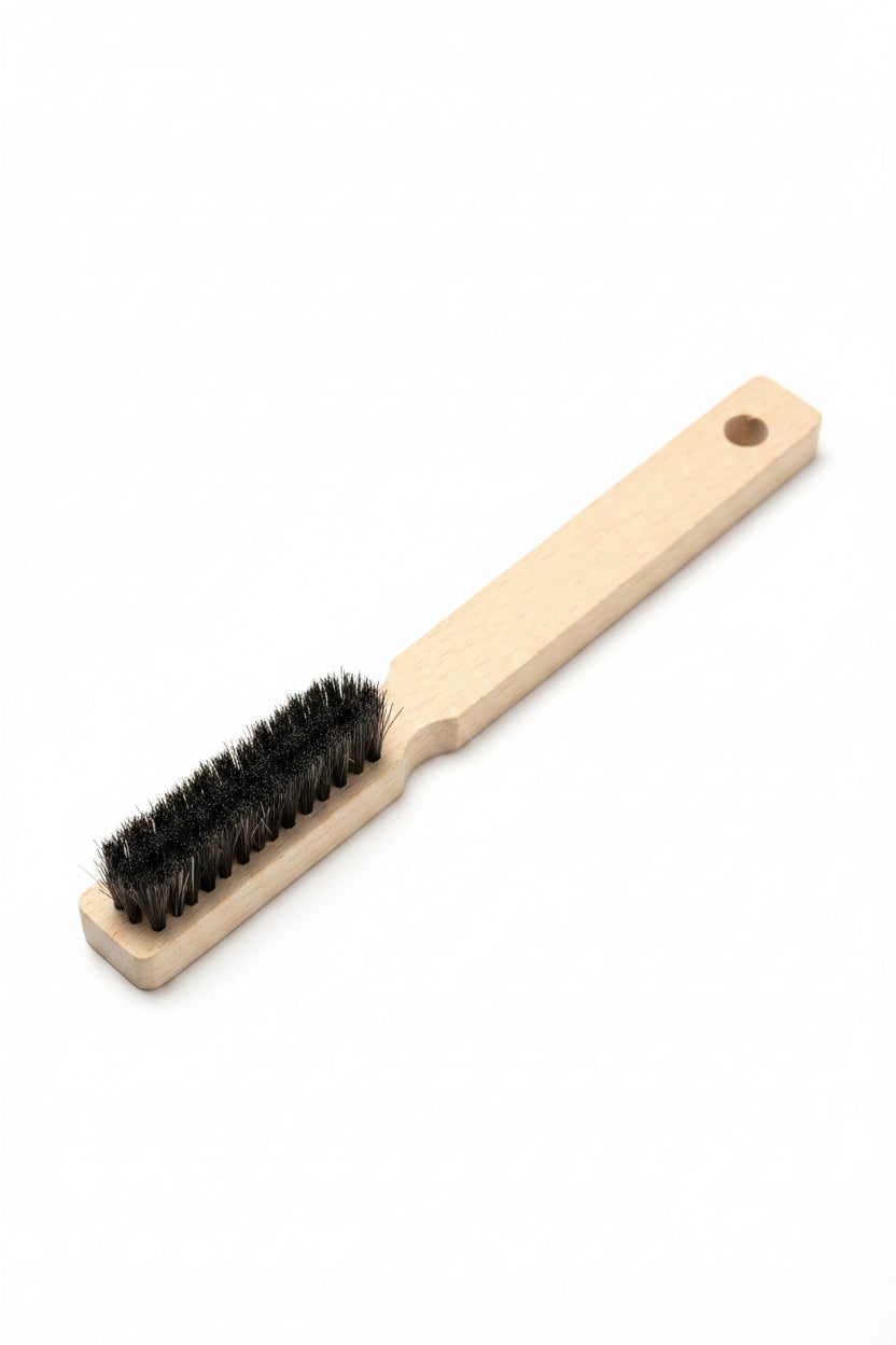 Wood Detail Horse Hair Brush