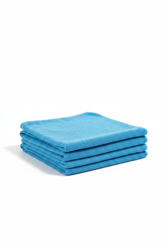 400 GSM Blue Towel Single